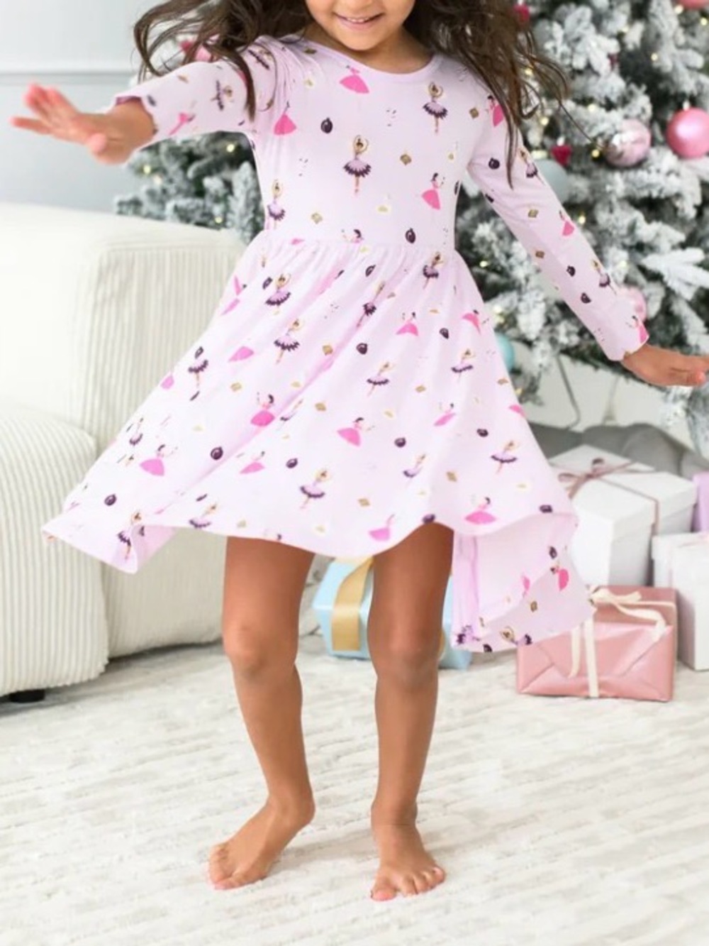 KyteBABY Twirl Dress in “Sugar Plum”